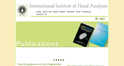 Desktop Screenshot of handanalysis.net