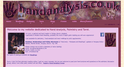 Desktop Screenshot of handanalysis.co.uk